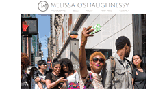 Desktop Screenshot of melissaoshaughnessy.com